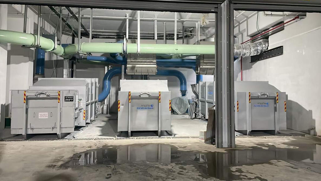 מערכת פניאומטית פנאומטית פנאומטי של אלקטרה פינוי אשפה אוטומטי 1