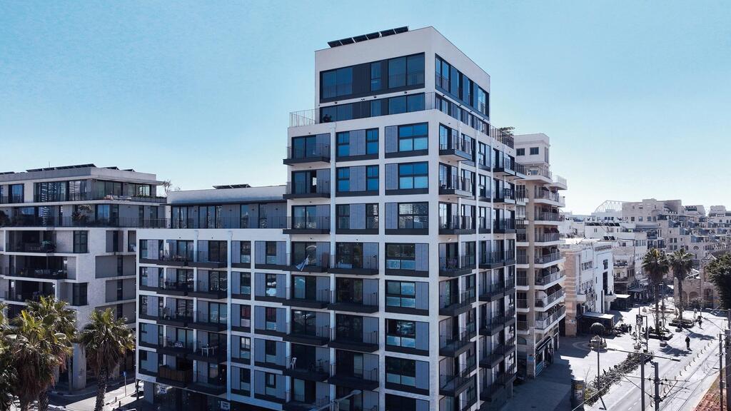 פרויקט ביפו (צילום: שרון ענבי) פרויקט נוגה 1 ביפו של חברת יוסי אברהמי