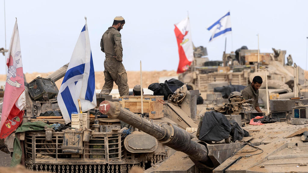 כוח צה"ל ברצועת עזה (ארכיון) (צילום: Amir Levy/Getty Images) כוח צה"ל ב רצועת עזה השבוע