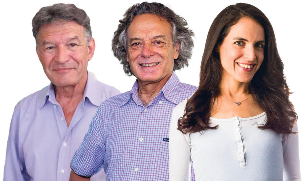 From left: Prof. Avi Neuman, Prof. Yair Tauman, Yael Tauman Kalai (Photos: Dana Quigley, Ula Wiener Rami Sinai) יעל טאומן־קלעי (מימין), יאיר טאומן ואבי נוימן מוסף