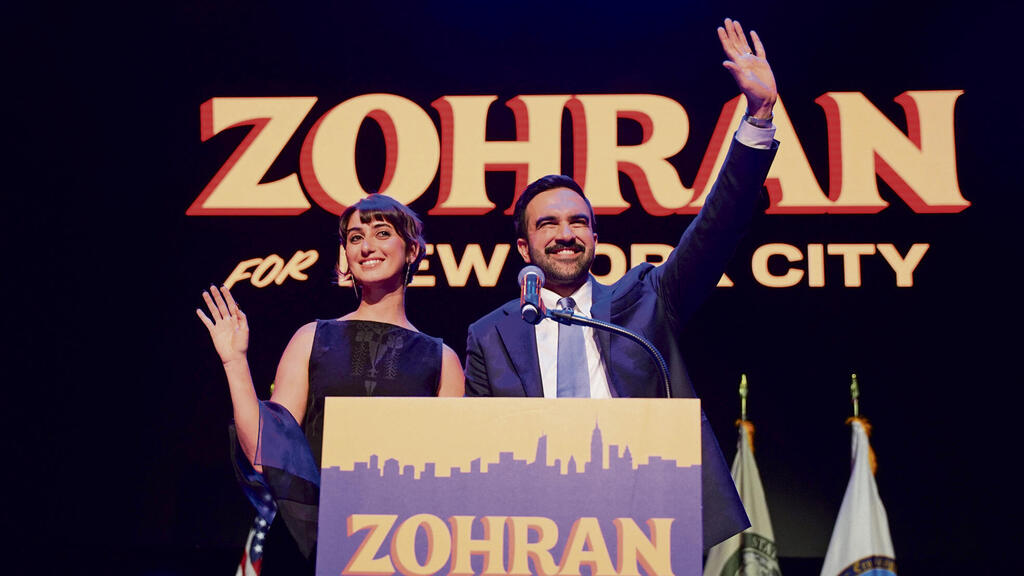 זוהראן ממדאני ואשתו ראמה דוואג'י