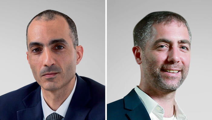 יו"ר רשות ני"ע ספי זינגר (מימין) והממונה על רשות ההון עמית גל. חילוקי דעות (צילומים: אוראל כהן עמית שאבי) מימין ספי זינגר ו עמית גל