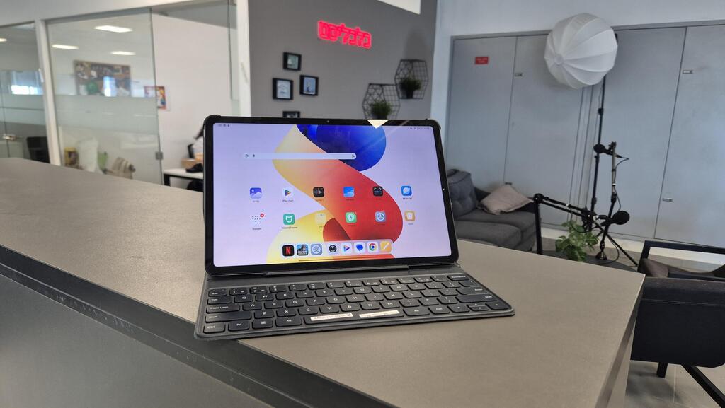 הממשק לא עמוס (צילום: איתי שמושקוביץ) טאבלט שיאומי רדמי פד 2 פרו