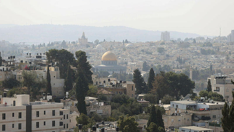 מזרח ירושלים מבט על רחוב שמואל בן עדיה-בא-טור 