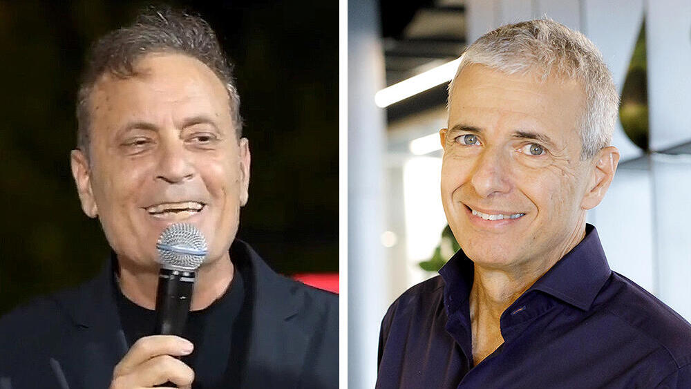 מימין יובל כהן מייסד ושותף מנהל פורטיסימו קפיטל והיזם אבי בר יהודה