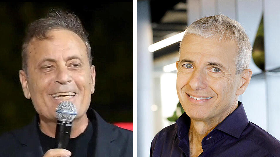 מימין יובל כהן מייסד ושותף מנהל פורטיסימו קפיטל והיזם אבי בר יהודה