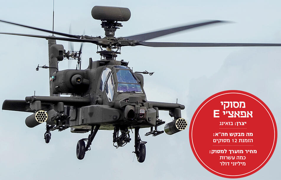 אינפו מסוקי אפאצ'י E