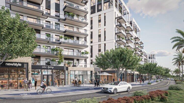 הדמיית הפרויקט בו ניתנו ההיתרים 