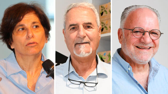 מימין עזרא כהן אילן ספריאל ו מיכל כהן 