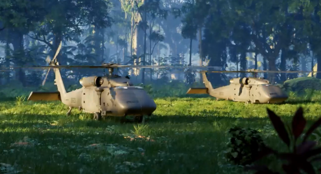 יוהוקים אמריקאים (צילום: Sikorsky (Lockheed Martin)) מסוק ללא טייס U Hawk הקברניט