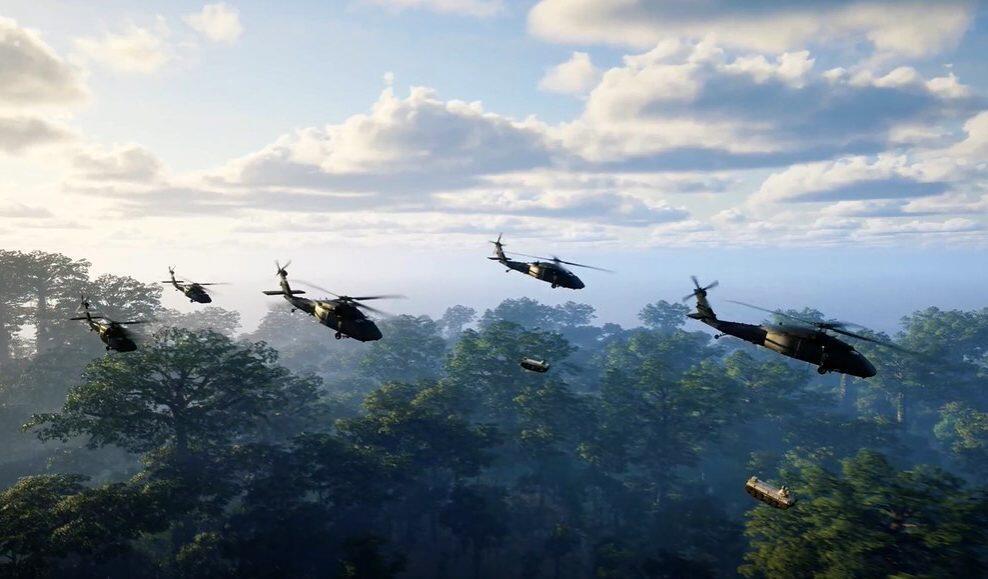 מסוקי יוהוק בדרך ליעד (צילום: Sikorsky (Lockheed Martin)) הקברניט סיקורסקי בלאקהוק מסוק רובוטי כטב"מ 5