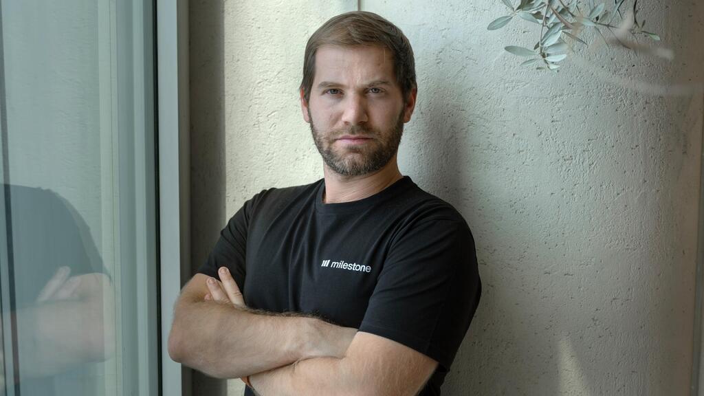 ליעד אלידן מנכ"ל Milestone (צילום: עמית אלקיים) ליעד אלידן מנכ"ל Milestone
