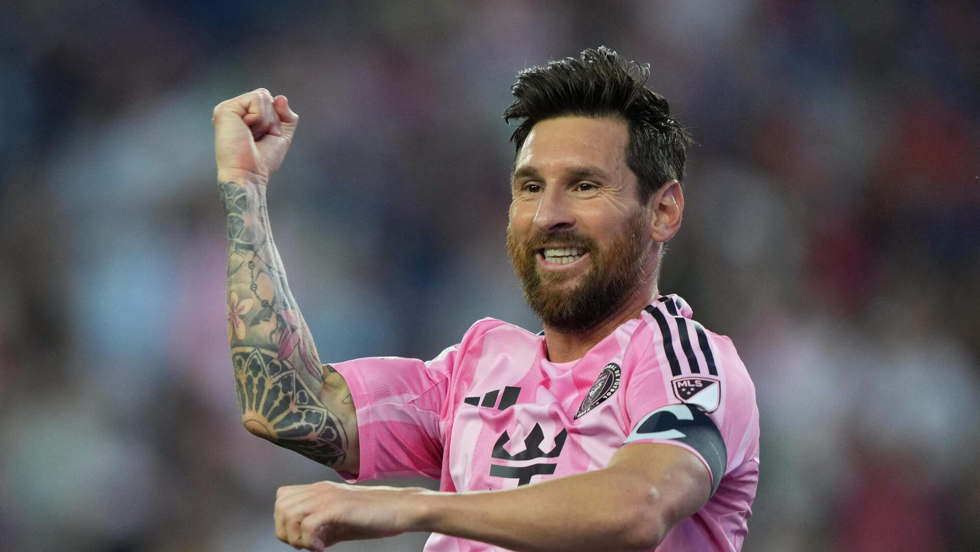 ליאו מסי ליונל מסי במדי אינטר מיאמי יולי 2025