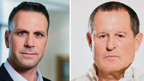 מימין: מאיר שמיר, בעל השליטה במניף, ומנכ"ל החברה מאור דואק (צילומים: יובל חן מניף שירותים פיננסים) מימין מאיר שמיר ו מאור דואק