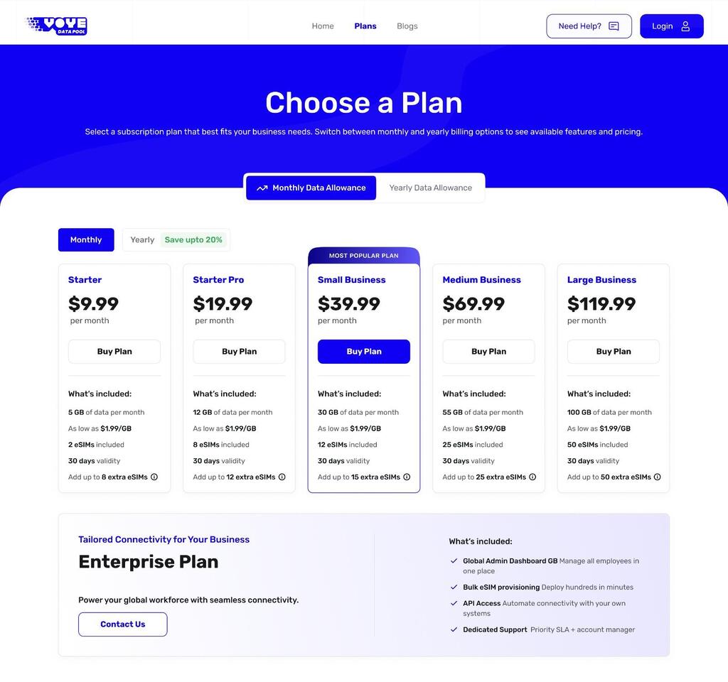 VOYE GLOBAL משיקה את VOYE Data Pool