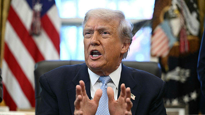 נשיא ארה"ב דונלד טראמפ בבית הלבן 17.11.25