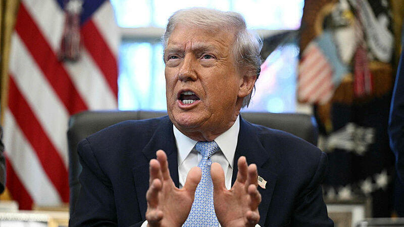 נשיא ארה"ב דונלד טראמפ בבית הלבן 17.11.25