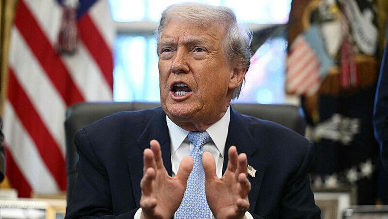 נשיא ארה"ב דונלד טראמפ בבית הלבן 17.11.25