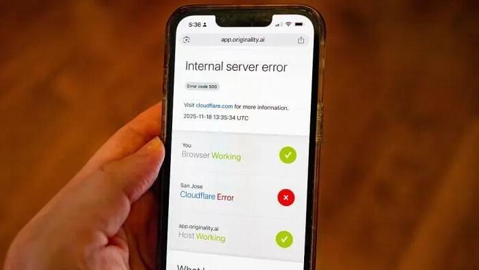 תקלה בשירותי קלאודפלייר (צילום: גטי אימג'ס) התקלה ב שירותי קלאודפלייר