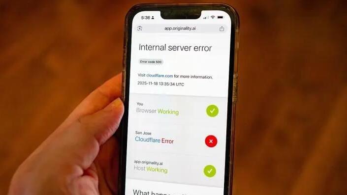 התקלה בשירותי קלאודפלייר (צילום: גטי אימג'ס) התקלה ב שירותי קלאודפלייר