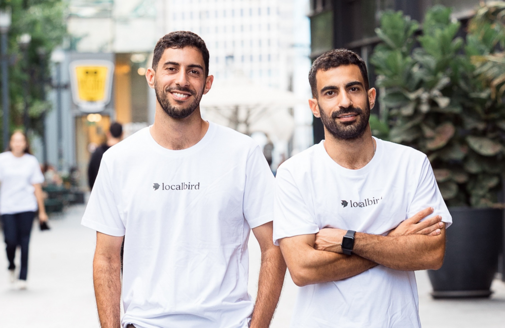 Localbird founders. (Zara Brooks) Localbird founders