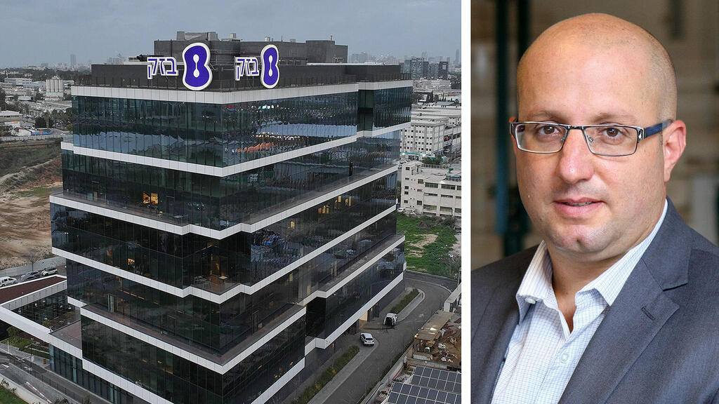 תמיר כהן לצד מטה בזק בחולון (צילומים: עמית שעל, חן כליפא לוי צילומי אוויר) תמיר כהן מנכ"ל שיכון ובינוי לצד מטה בזק בחולון