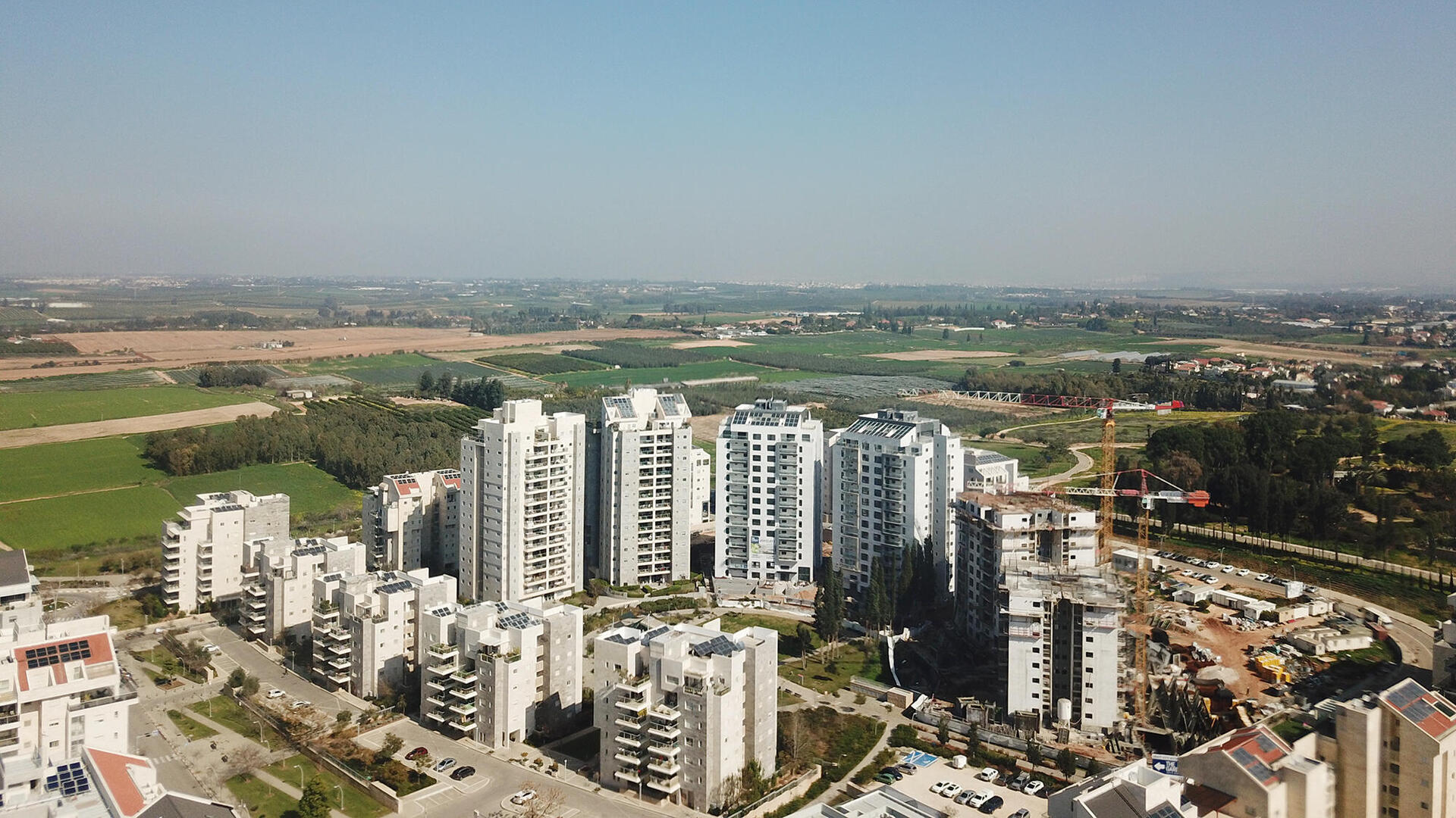 כפר סבא מבט מלמעלה