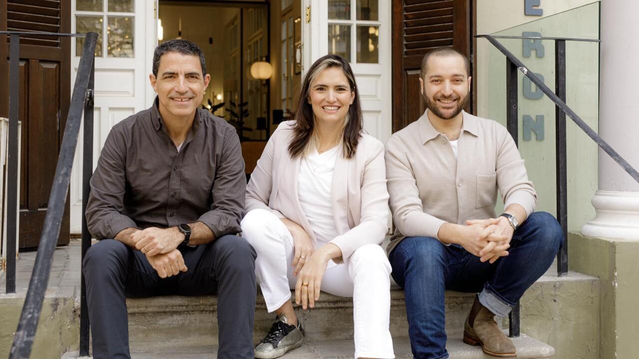 Meron Capital team מימין דניאל רודיטי לירון עזריאלנט ו גיל שי מירון קפיטל