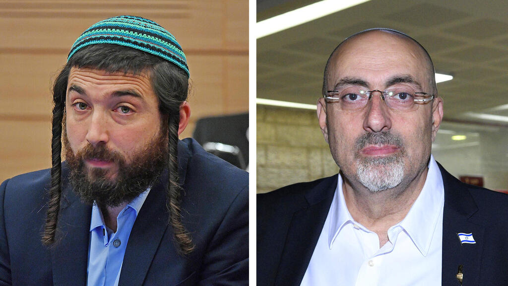 מימין: הח"כים ניסים ואטורי (ליכוד) וצבי סוכות (הציונות הדתית). באוצר מתנגדים להצעותיהם (צילומים: יואב דודקביץ, רפי קוץ) מימין ח"כ ניסים ואטורי מהליכוד וח"כ צבי סוכות מ הציונות הדתית