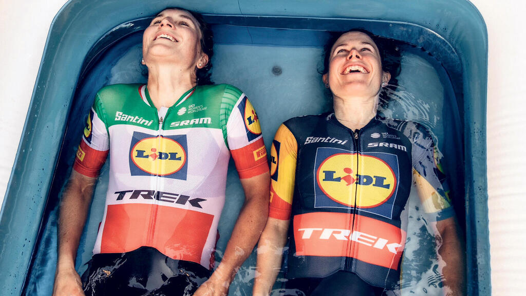 אמבטיית קרח. מומלץ להמתין איתה לפחות 4 שעות אחרי האימון (צילום: harper jojo) פנאי אמבטיית קרח