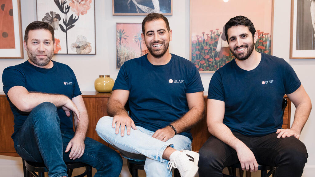מייסדי בלאסט סקיוריטי. מימין: רועי פנהי, עידו בוקרה ובוריס ויינברג (צילום: אלירן שרעבי) מייסדי בלאסט סקיוריטי מימין רועי פנאי עידו בוקרה ו בוריס ויינברג Blast Security