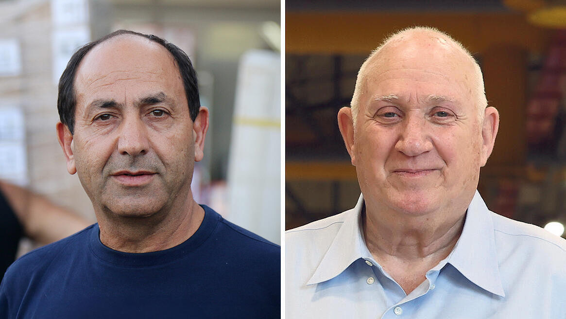 איציק אברכהן המנכ"ל שופרסל לשעבר ו רמי לוי מנכ"ל משותף ובעל השליטה ברשת רמי לוי