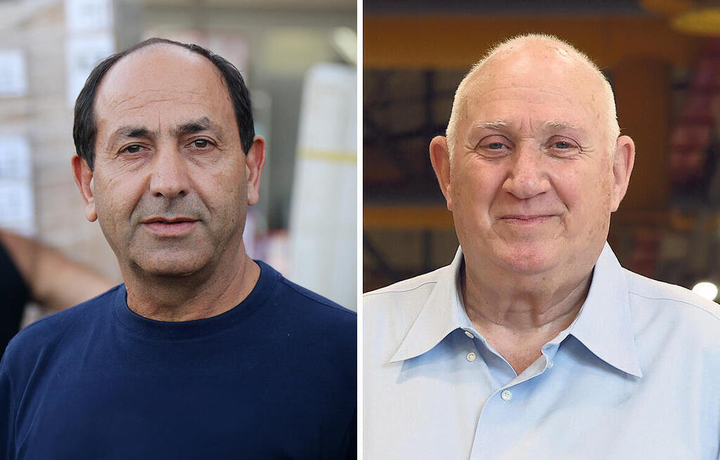 איציק אברכהן (התיק עדיין פתוח) ורמי לוי (התיק נסגר) (צילומים: אלעד גרשגורן, אבי מועלם) איציק אברכהן המנכ"ל שופרסל לשעבר ו רמי לוי מנכ"ל משותף ובעל השליטה ברשת רמי לוי