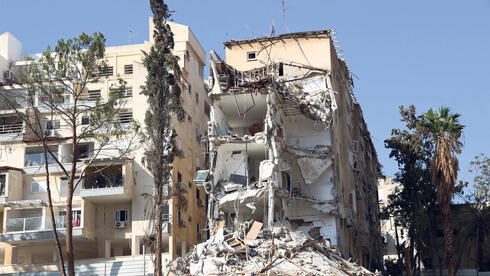 צילום: יריב כץ חשד: יזמים תבעו 40 מיליון שקל על נזקי טיל איראני - אבל המבנה נהרס שנים קודם