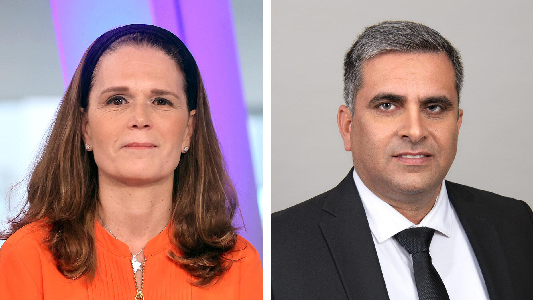 מימין שר העלייה והקליטה אופיר סופר וח"כ מיכל וולדיגר