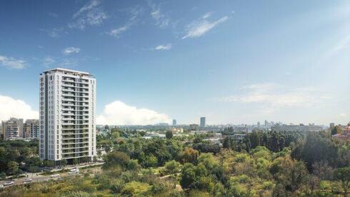 הדמיה. 3Division מגדל חדש בקריית שלום: אזורים Living ומנרב ישתפו פעולה בדרום ת"א