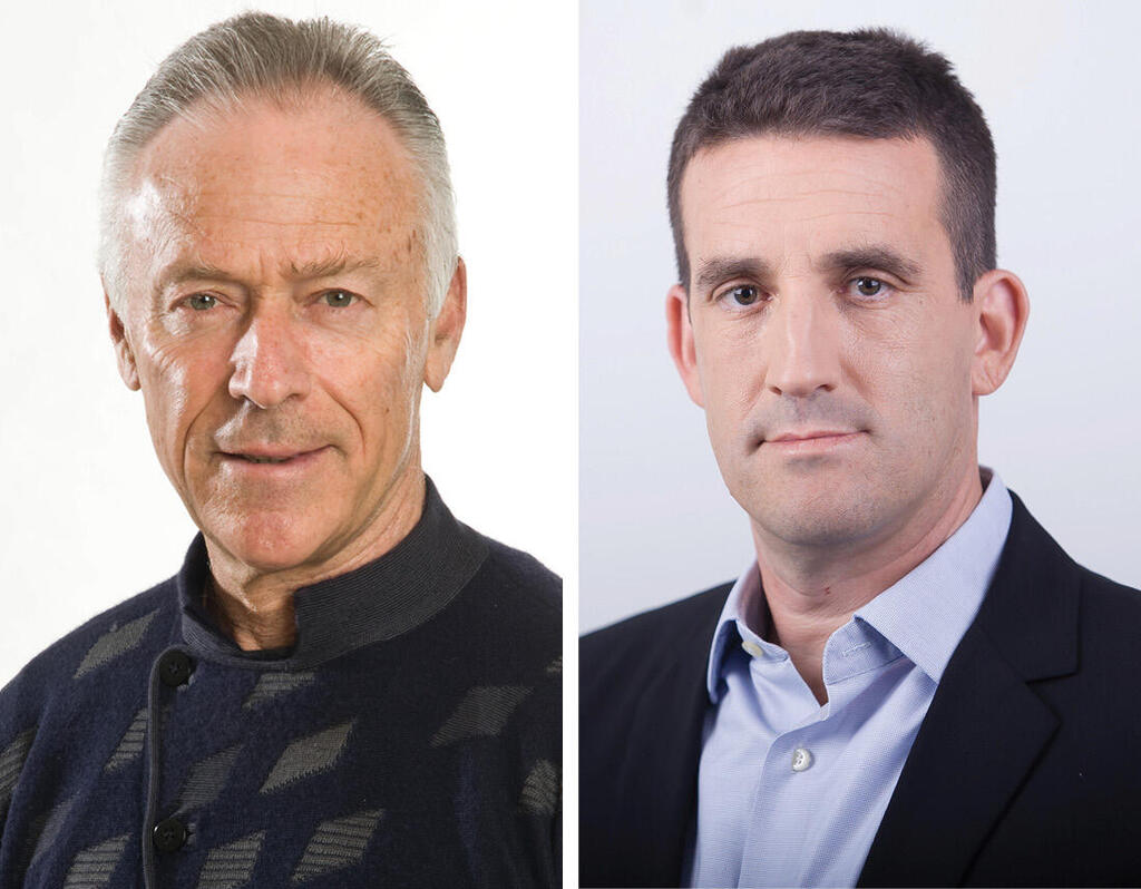 רועי ורמוס )למעלה( ויעקב בורק. חלק מהצוות המקצועי שיושב בבורד