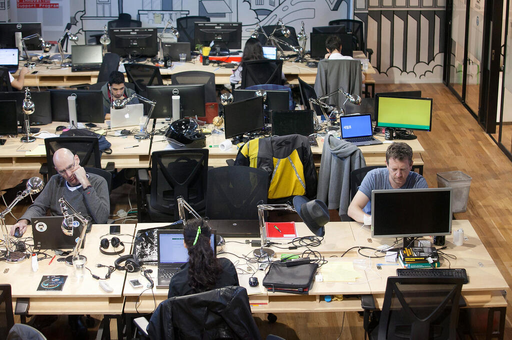 משרדי חברת WeWork בתל אביב (צילום: אוראל כהן) משרדי חברת ווי וורק ב תל אביב WEWORK
