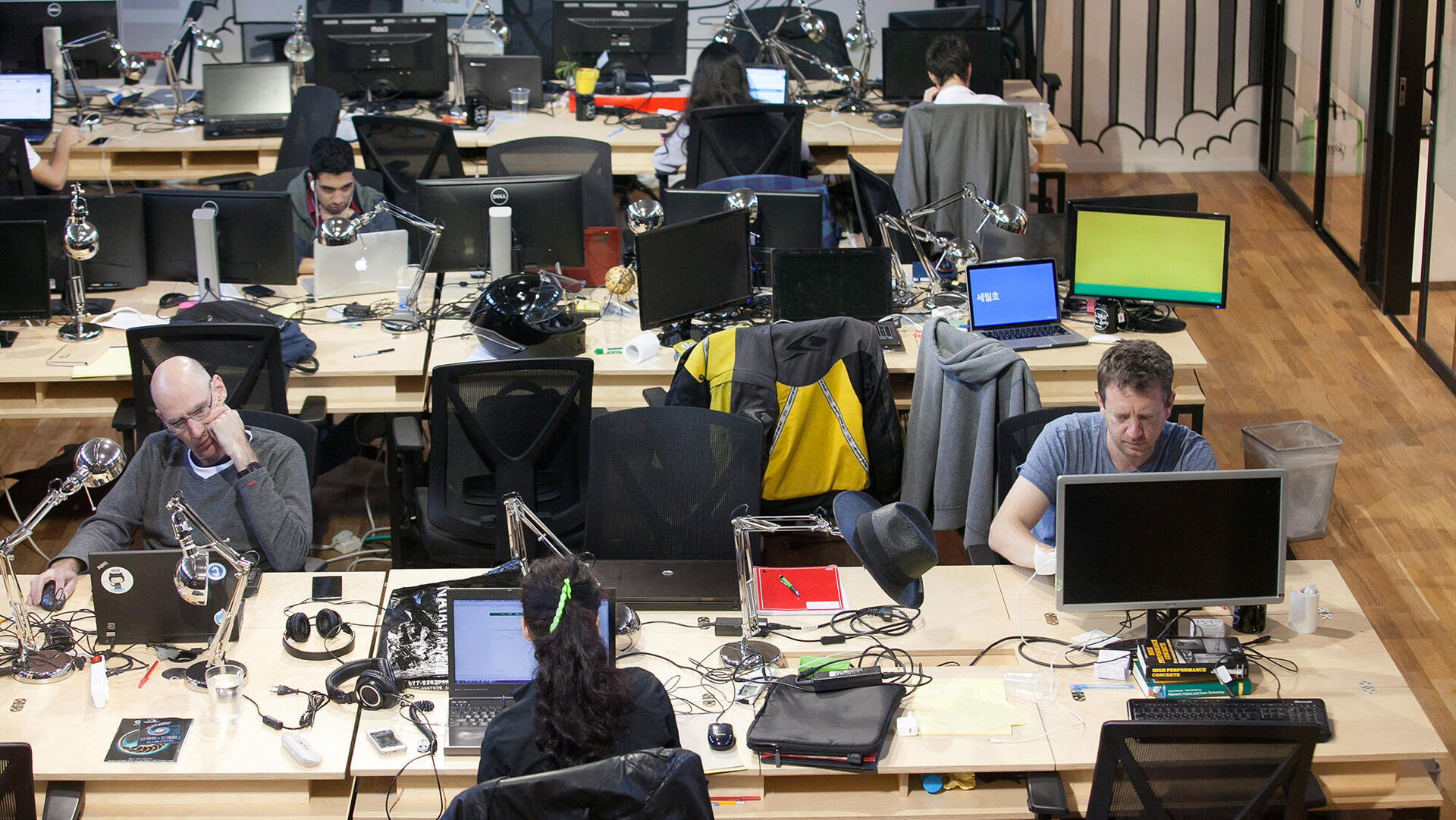 משרדי חברת ווי וורק ב תל אביב  WEWORK