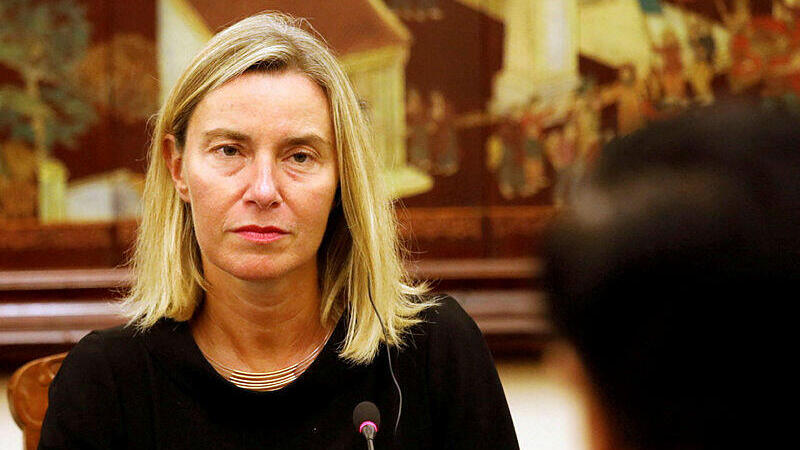 פדריקה מוגריני (צילום: REUTERS/Kham) פדריקה מוגריני לשעבר שרת החוץ של האיחוד האירופי 6