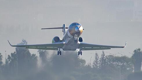 בדרך לאלפיון העליון: מטוס המנהלים החדש של תע"א המריא לטיסת בכורה