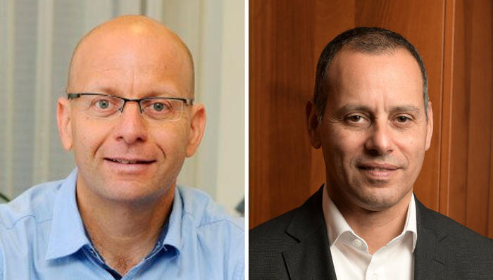 מימין קובי הבר ו אייל בן סימון