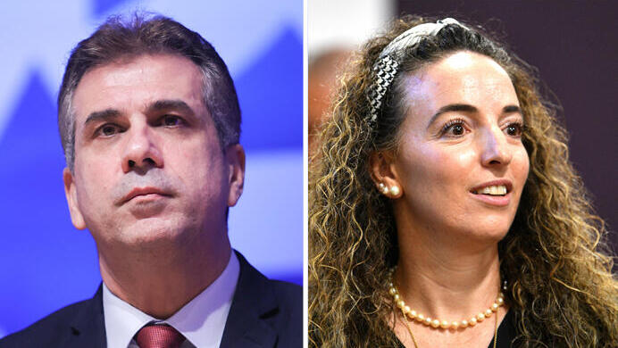 מימין עידית סילמן ו אלי כהן