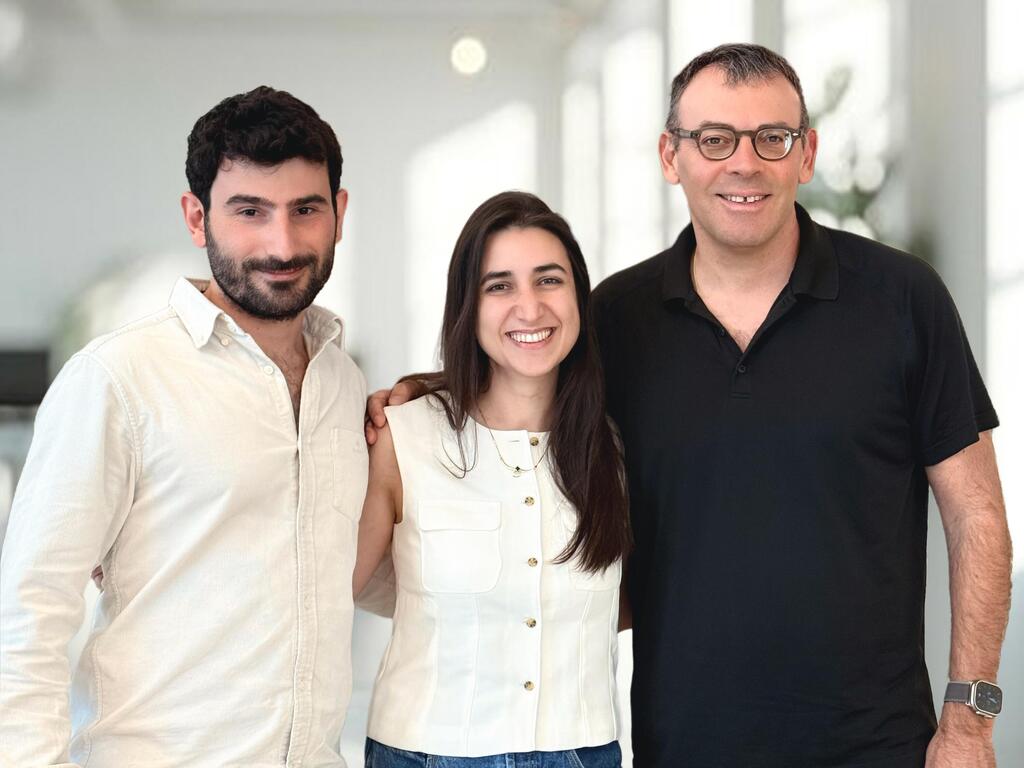 Parametrix founders. (Photo: Parametrix) מייסדי החברה. מימין תמיר כרמל – יו"ר אורי כהן - COO, ו יונתן חצור מנכ"ל החברה