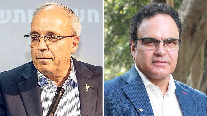 דבוש (מימין) ונובוגרוצקי. "ההתאחדות לא מימשה את כוחה מול מקבלי ההחלטות" (צילומים: אוראל כהן, ויקיפדיה) מימין צורי דבוש ו אברהם נובוגרוצקי