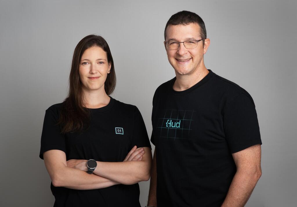 Roee Adler (right) and May Walter. (Ben Itzhaki) Roee Adler May Walter