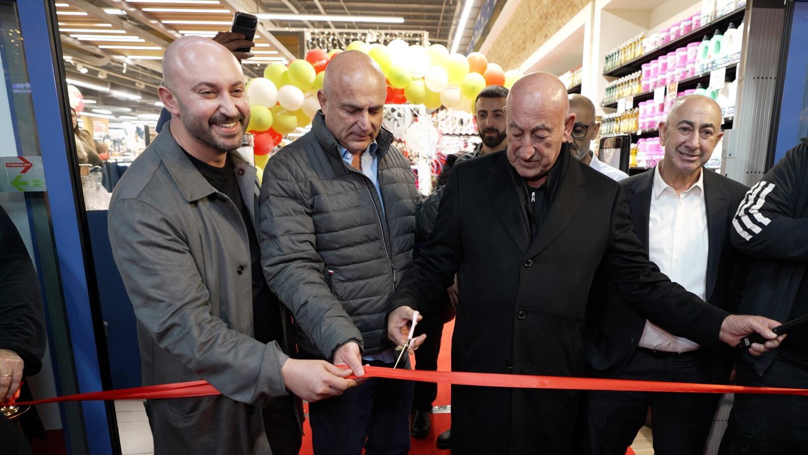 גזירת סרט ברשת סאלח דבאח עין המפרץ  