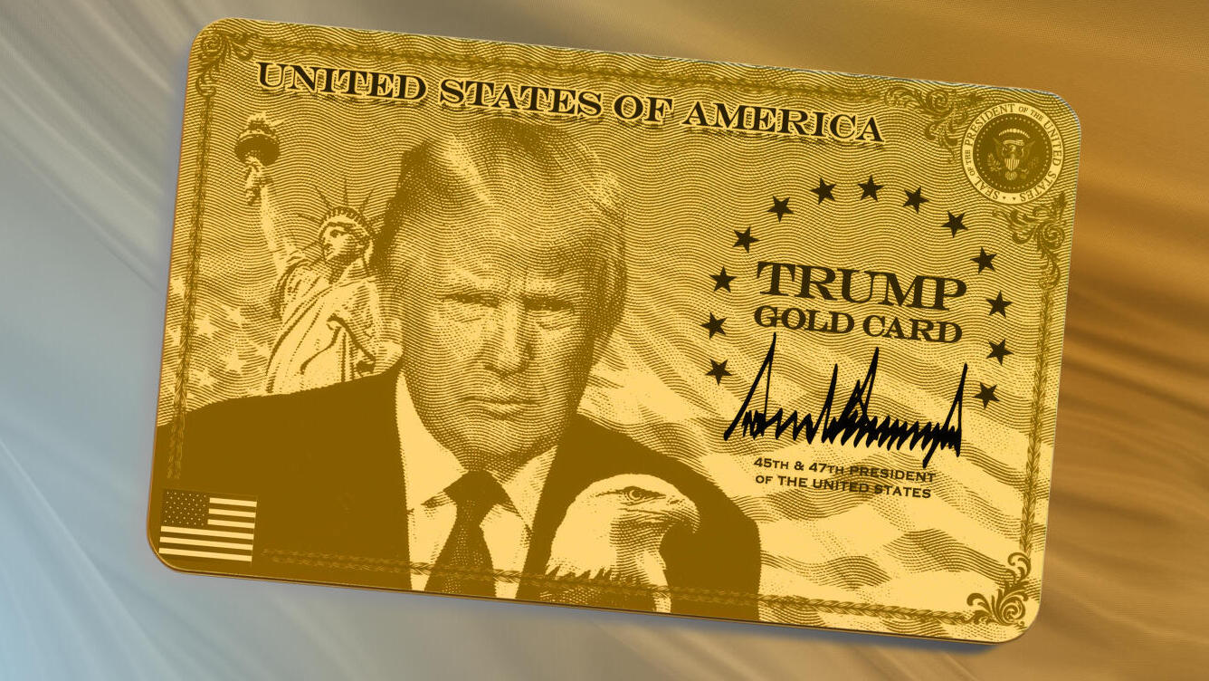 טראמפ גולד קארד ויזה במיליון דולר