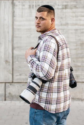 פנאי הצלם חיים גולדברג