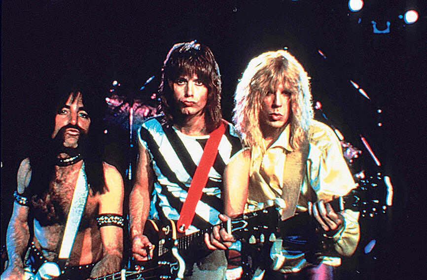 “ספיינל טאפ”. ממציא הז’אנר המוקומנטרי ומהמצחיקים שנוצרו (צילום: imdb) פנאי סרט ספיינל טאפ